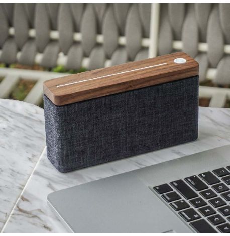Портативна Bluetooth колонка Gingko Hi-Fi Square (орех)