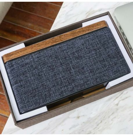 Портативна Bluetooth колонка Gingko Hi-Fi Square (орех)