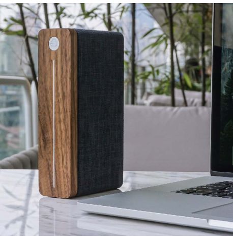 Портативна Bluetooth колонка Gingko Hi-Fi Square (орех)