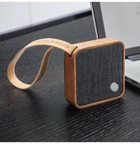 Портативная Bluetooth колонка Gingko Mi Square (вишня)