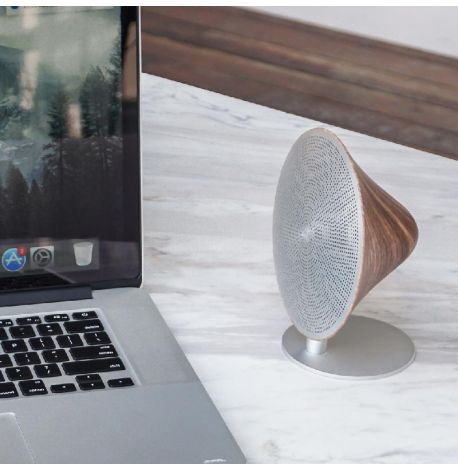 Bluetooth колонка Gingko Mini Halo One (горіх)