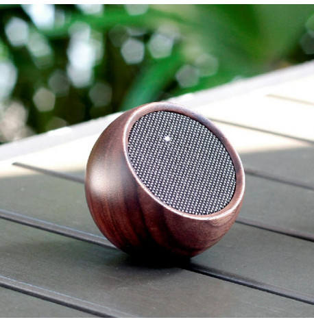 Портативна Bluetooth колонка Gingko Tumbler Selfi (горіх)
