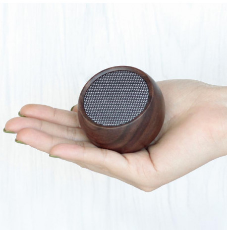 Портативна Bluetooth колонка Gingko Tumbler Selfi (горіх)