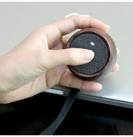 Портативна Bluetooth колонка Gingko Tumbler Selfi (горіх)