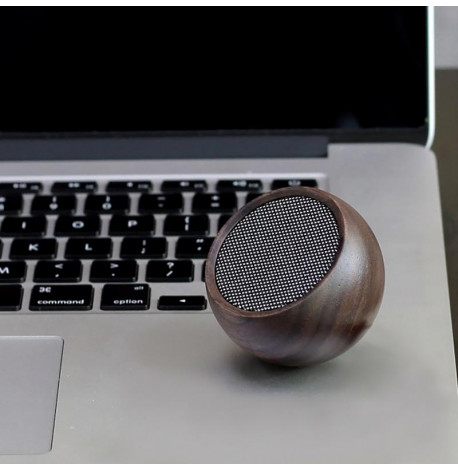 Портативна Bluetooth колонка Gingko Tumbler Selfi (горіх)