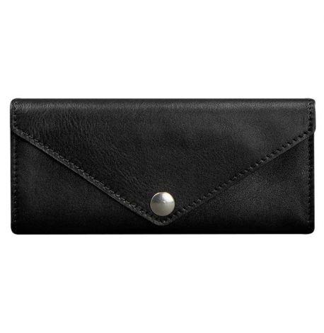 Кошелек женский из натуральной кожи Керри 1.0 (черный) кожа Krast