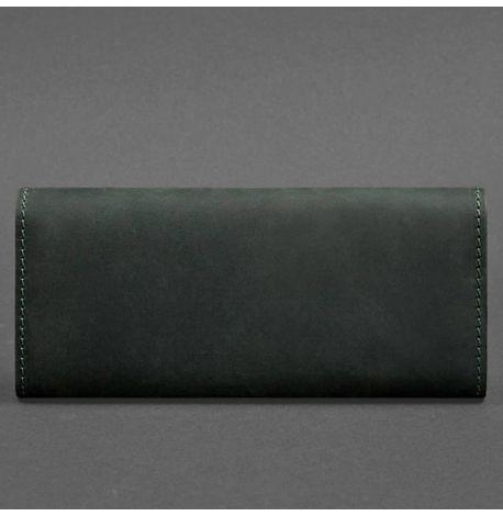 Кошелек женский из натуральной кожи Керри 1.0 (зеленый) кожа Crazy Horse