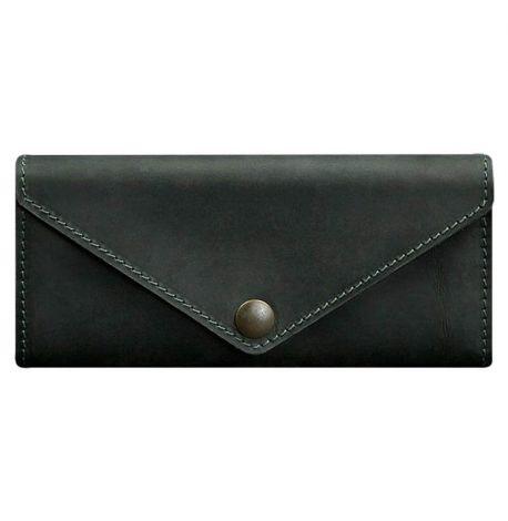 Кошелек женский из натуральной кожи Керри 1.0 (зеленый) кожа Crazy Horse