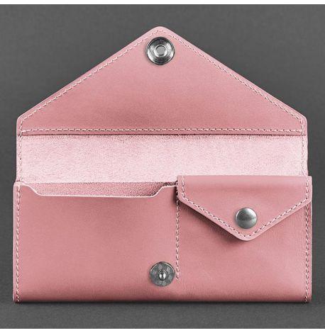 Кошелек женский из натуральной кожи «Керри» 1.0 (розовый)