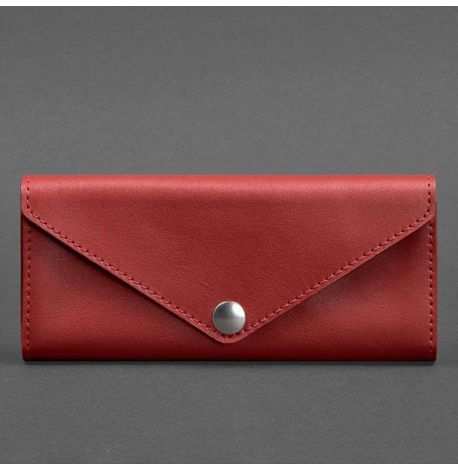 Гаманець жіночий з натуральної шкіри «Керрі» 1.0 (червоний)