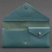 Кошелек женский из натуральной кожи «Керри» 1.0 (бирюзовый)