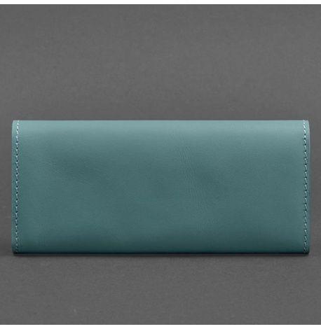 Кошелек женский из натуральной кожи «Керри» 1.0 (бирюзовый)