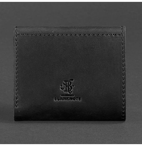 Кошелек женский из натуральной кожи 2.1 (черный) кожа Crazy Horse