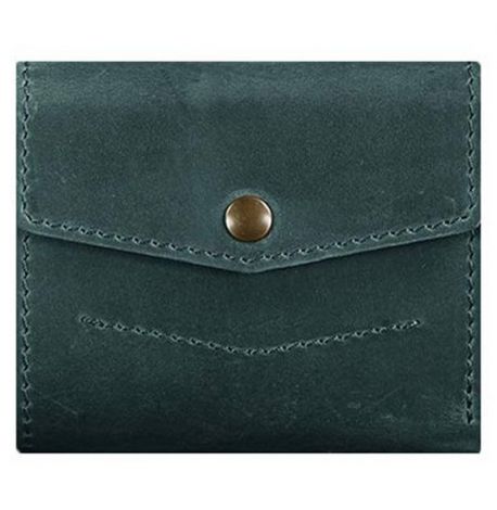 Кошелек женский из натуральной кожи 2.1 (зеленый) кожа Crazy Horse