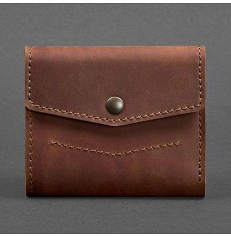 Гаманець жіночий з натуральної шкіри 2.1 (світло-коричневий) шкіра Crazy Horse