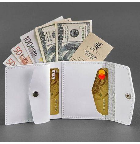 Кошелек женский из натуральной кожи 2.1 (белый)