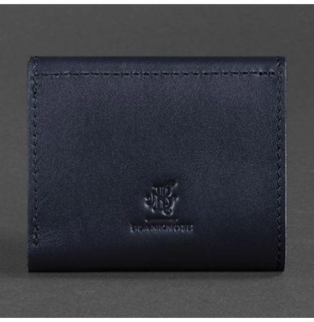 Кошелек женский из натуральной кожи 2.1 (темно-синий)