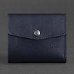 Кошелек женский из натуральной кожи 2.1 (темно-синий)