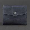 Гаманець жіночий з натуральної шкіри 2.1 (темно-синій) шкіра Crazy Horse