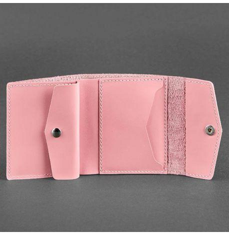 Гаманець жіночий з натуральної шкіри 2.1 (рожевий)