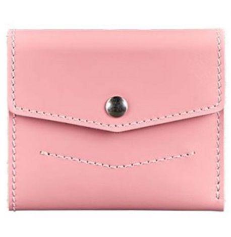 Гаманець жіночий з натуральної шкіри 2.1 (рожевий)