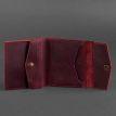 Гаманець жіночий з натуральної шкіри 2.1 (бордовий) шкіра Crazy Horse