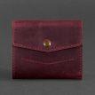 Гаманець жіночий з натуральної шкіри 2.1 (бордовий) шкіра Crazy Horse