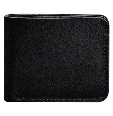 Портмоне з натуральної шкіри чоловіче 4.1 (вугільно чорне)