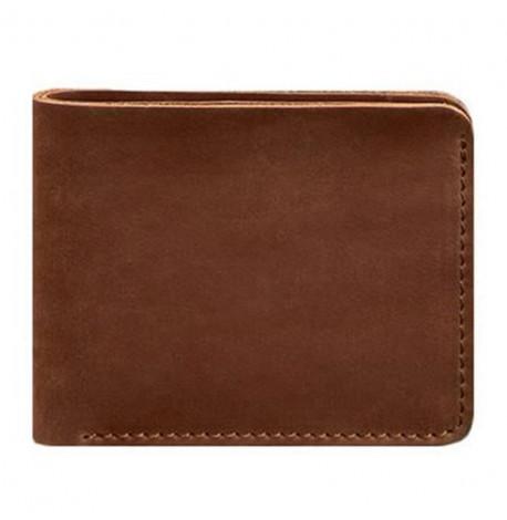 Портмоне з натуральної шкіри чоловіче 4.1 (світло-коричневе) шкіра Crazy Horse