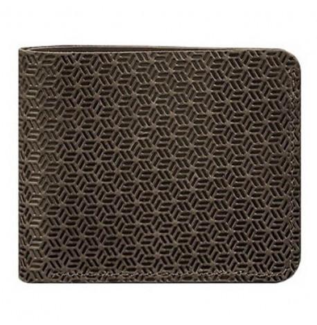 Портмоне з натуральної шкіри чоловіче 4.1 Карбон (темно-коричневе)