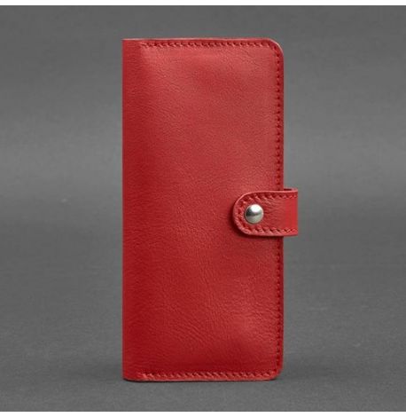 Портмоне из натуральной кожи 7.0 (красное)
