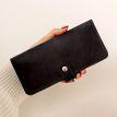 Портмоне з натуральної шкіри 7.0 (чорний) шкіра Crazy Horse