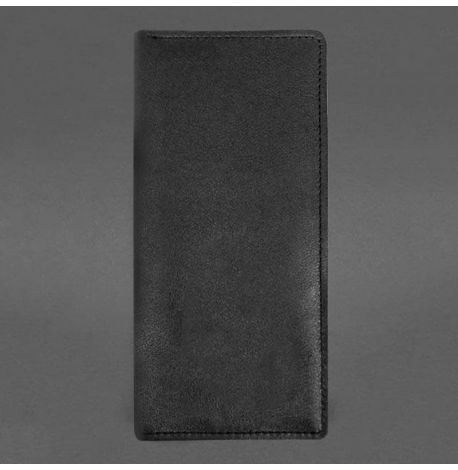 Шкіряне портмоне 12.0 (чорне) шкіра Krast