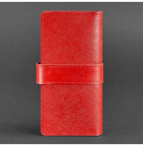 Портмоне з натуральної шкіри 3.1 Saffiano (червоне)