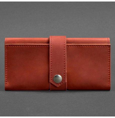 Портмоне з натуральної шкіри 3.0 (коралове)