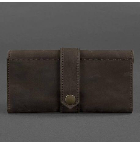 Портмоне из натуральной кожи 3.0 (темно-коричневое)
