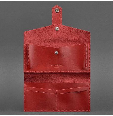 Портмоне з натуральної шкіри 3.0 (червоне)