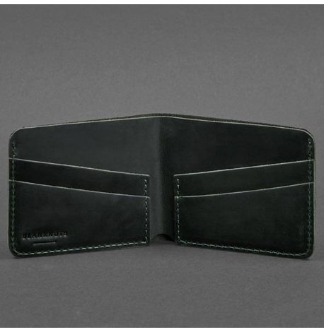 Портмоне з натуральної шкіри чоловіче 4.1 (зелене)
