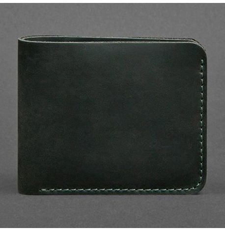Портмоне з натуральної шкіри чоловіче 4.1 (зелене)
