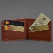 Портмоне из натуральной кожи мужское 4.1 (светло-коричневое)