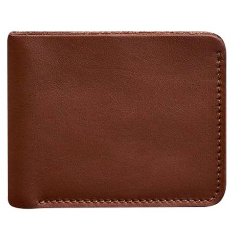 Портмоне из натуральной кожи мужское 4.1 (светло-коричневое)
