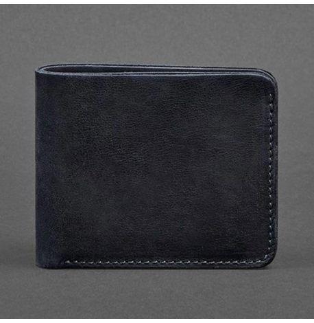 Портмоне з натуральної шкіри чоловіче 4.1 (синє)