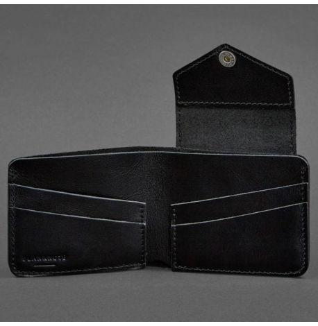 Портмоне из натуральной кожи 4.2 (черное)