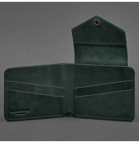 Портмоне з натуральної шкіри 4.2 (зелене)