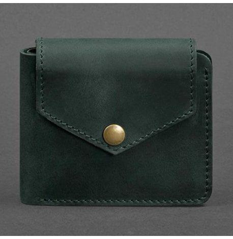 Портмоне з натуральної шкіри 4.2 (зелене)