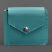Портмоне жіноче з натуральної шкіри 4.2 (бірюзове)