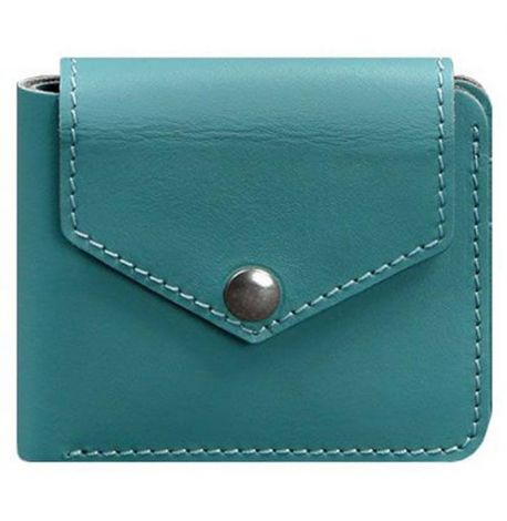 Портмоне жіноче з натуральної шкіри 4.2 (бірюзове)