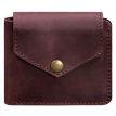 Портмоне з натуральної шкіри 4.2 (бордове) шкіра Crazy Horse