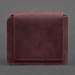 Портмоне з натуральної шкіри 4.2 (бордове) шкіра Crazy Horse