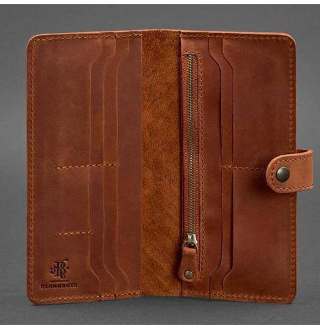 Портмоне з натуральної шкіри 7.0 "Інді" (світло-коричневе)